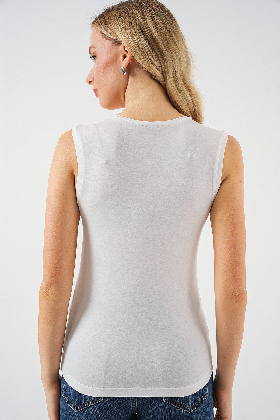 Bigdart Body sans manches femme 4347 - Écru