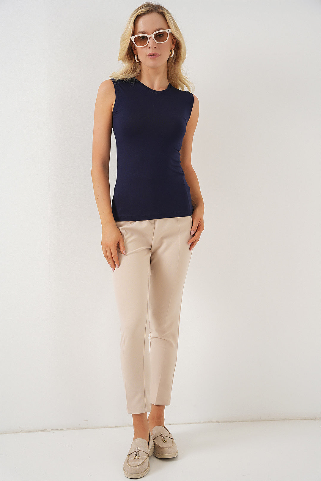Bigdart Body sans manches femme 4347 - Bleu marine