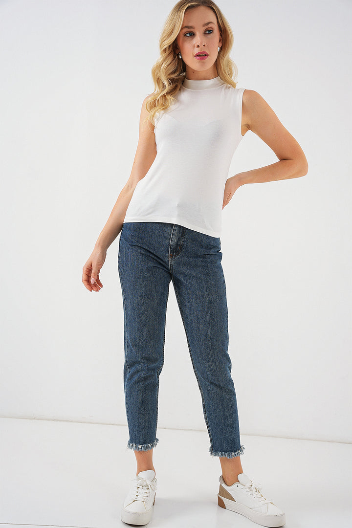 Bigdart Body Femme Sans Manches 4348 - Écru