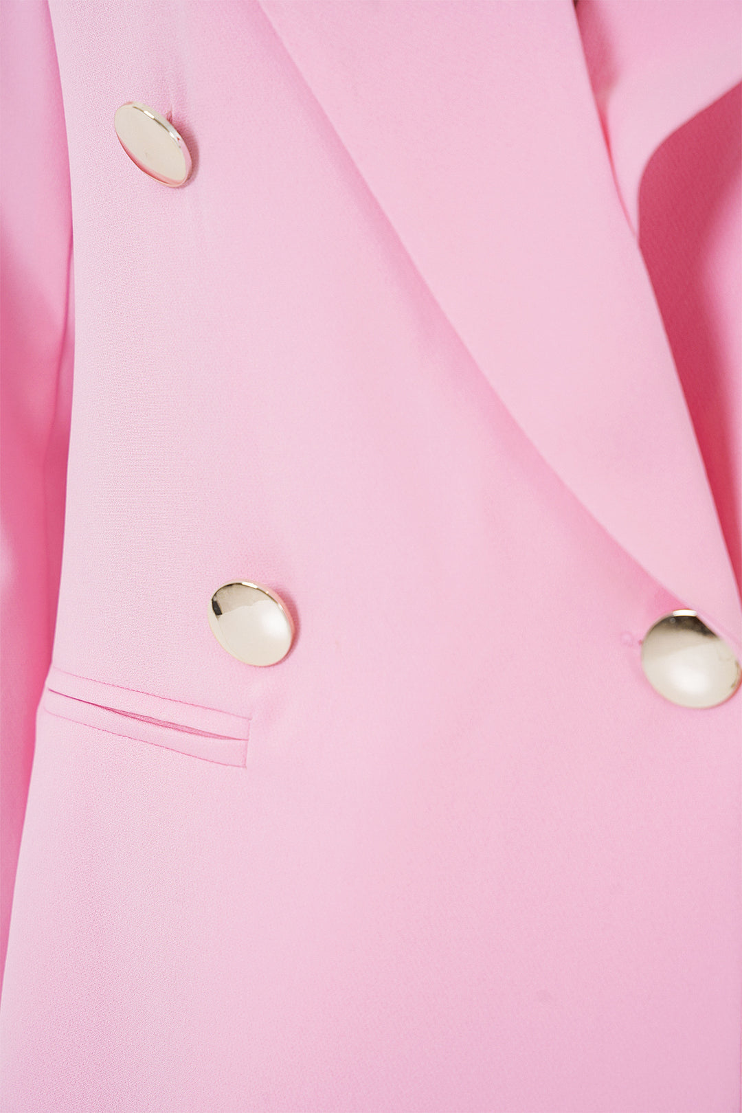 Bigdart Veste blazer à col croisé pour femme 0722 - Poudré