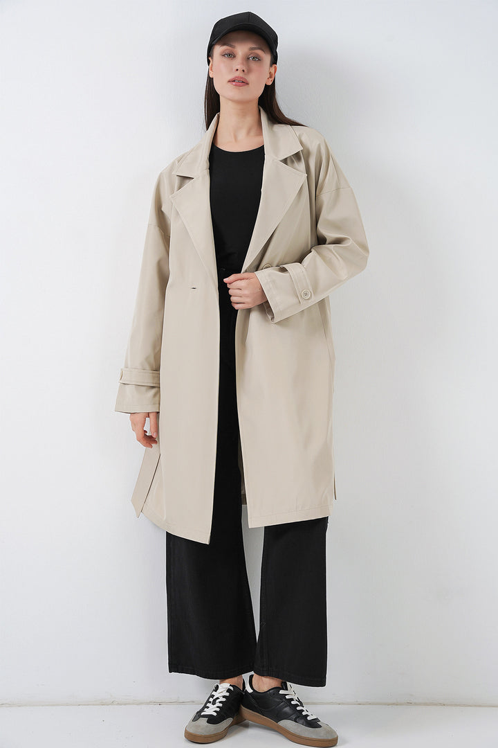 Bigdart Trench-coat croisé pour femmes 5987 - Beige