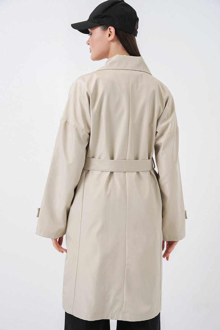 Bigdart Trench-coat croisé pour femmes 5987 - Beige