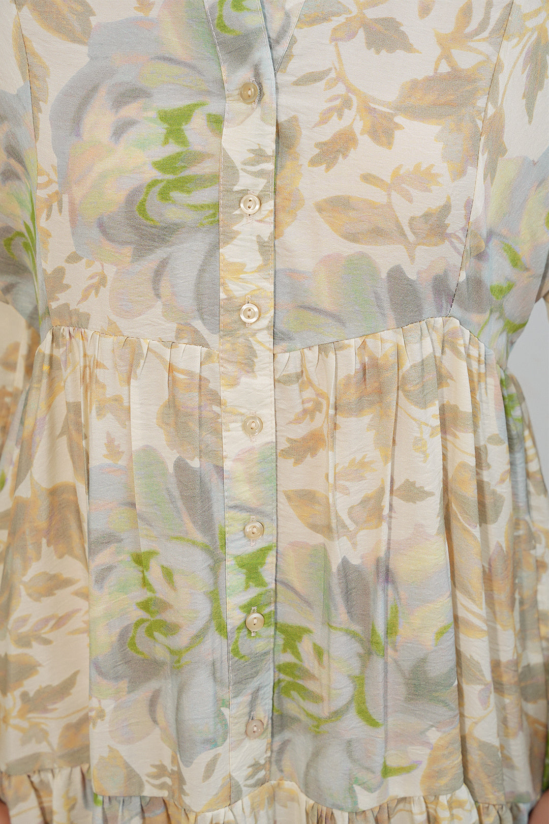 Bigdart Robe longue modeste en tissu Lys pour femme 2593 - Jaune