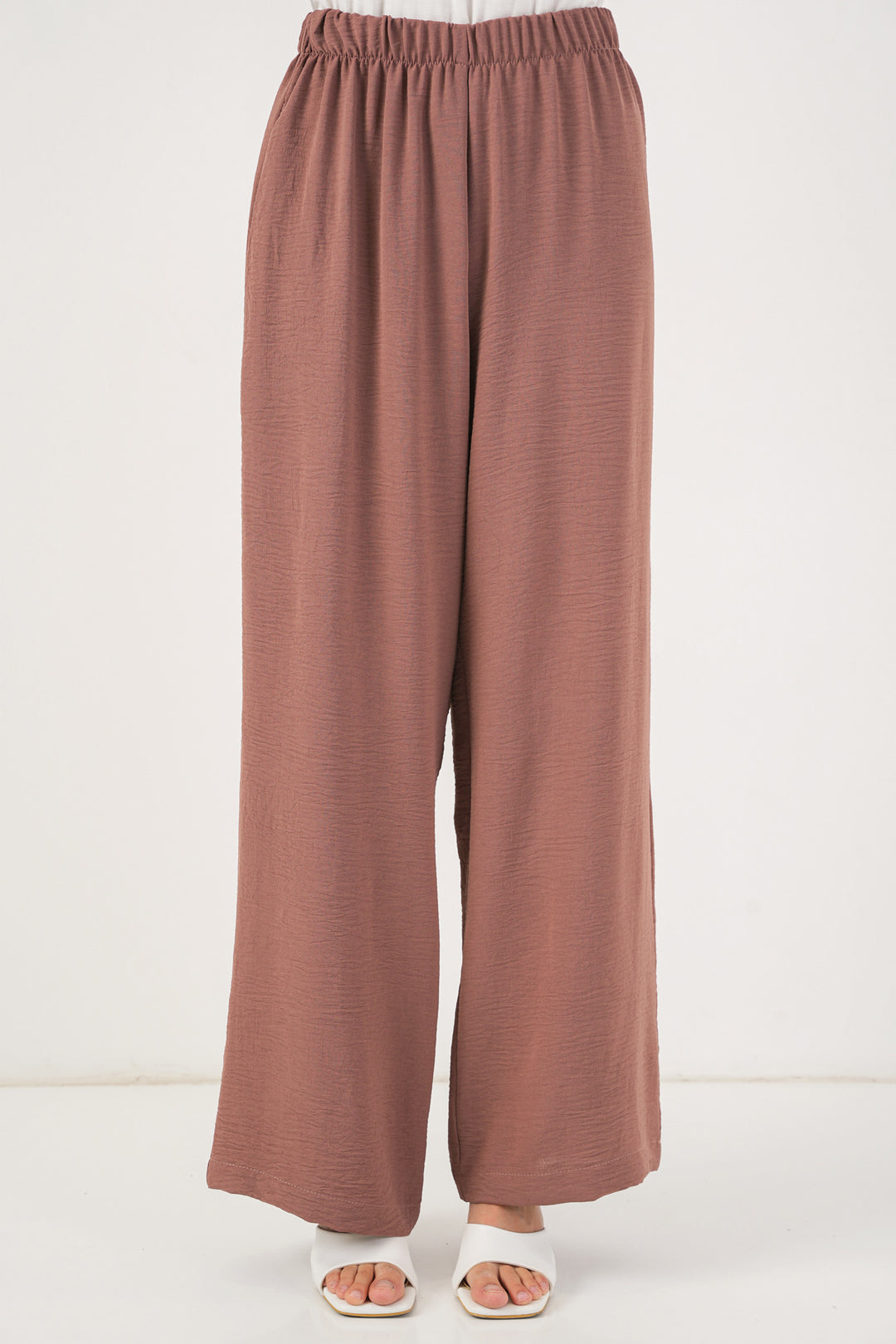 Bigdart Ensemble Tunique Pantalon à Lacets Femme 6744 - Rose Poudré