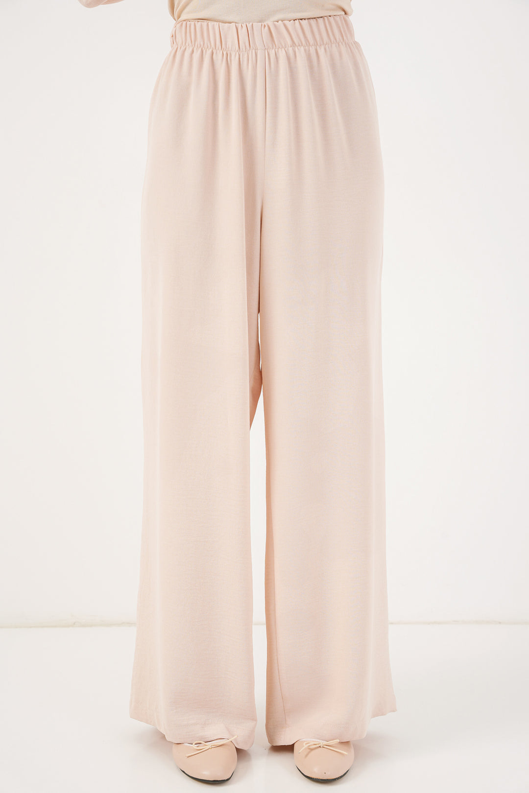 Bigdart Ensemble Tunique Pantalon à Lacets Femme 6744 - Crème