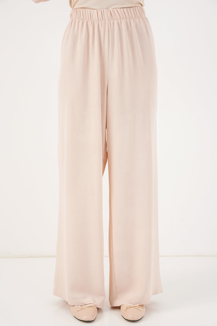 Bigdart Ensemble Tunique Pantalon à Lacets Femme 6744 - Crème