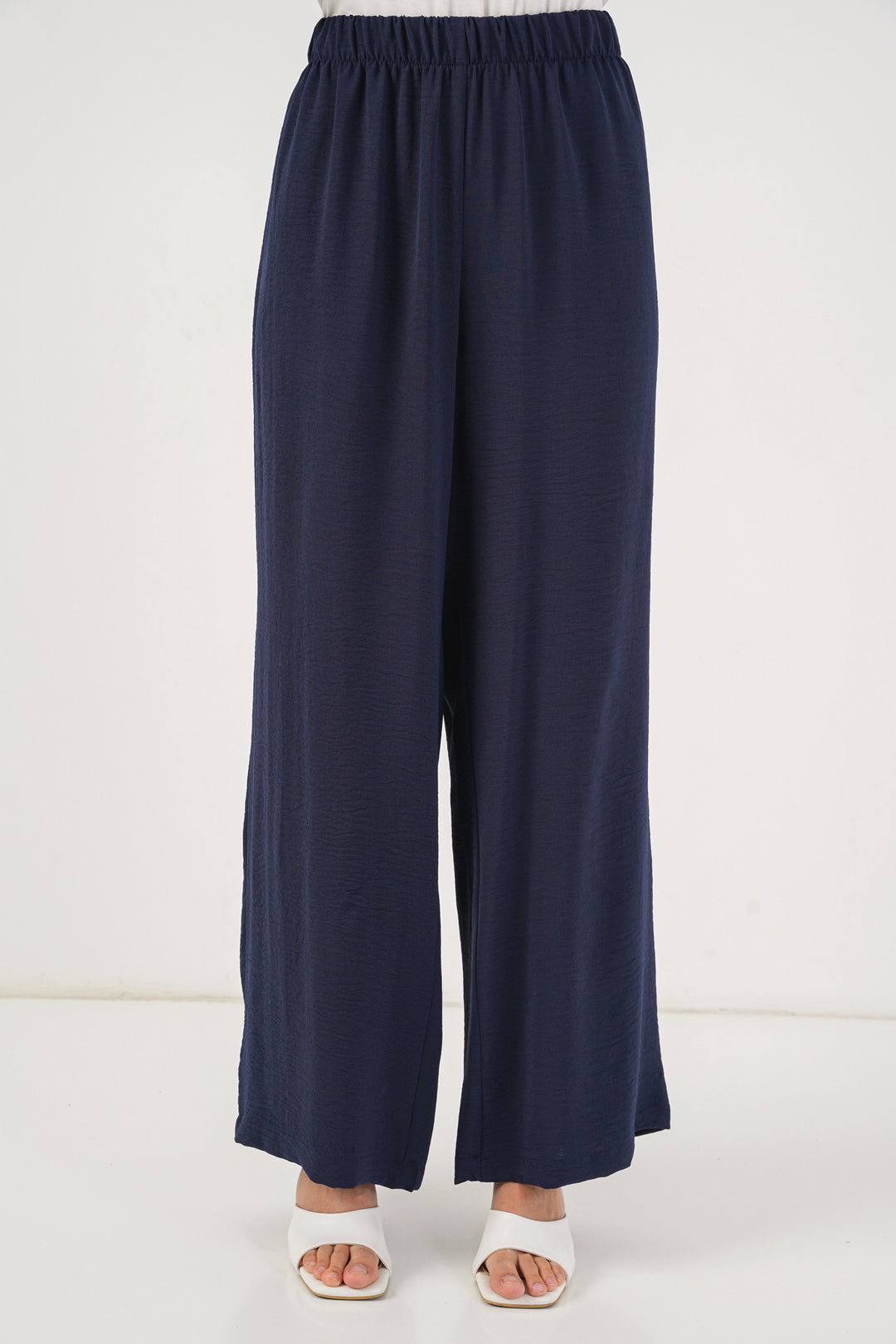Bigdart Ensemble Tunique Pantalon à Lacets Femme 6744 - Bleu marine