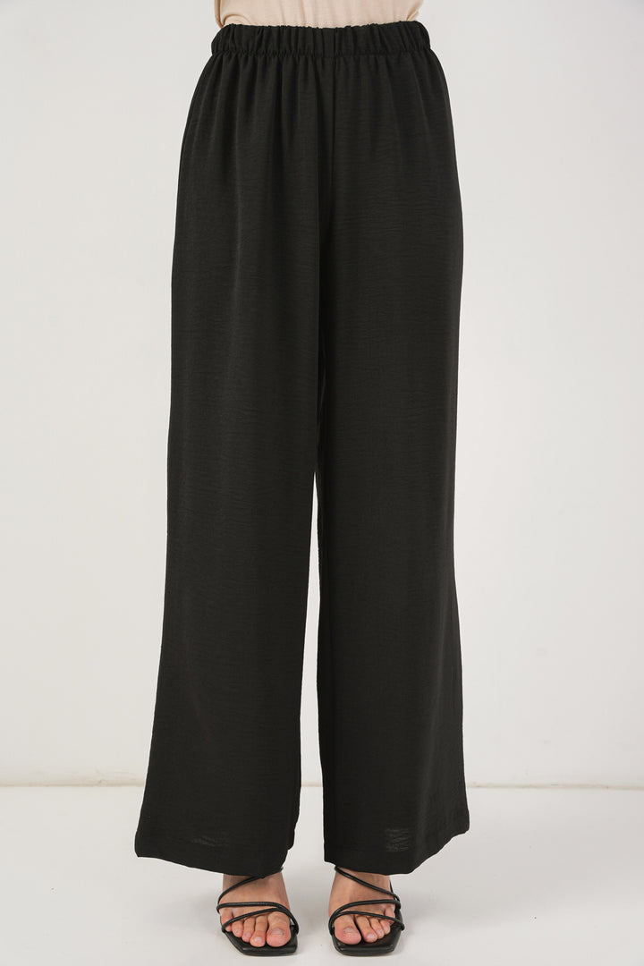 Bigdart Ensemble Tunique Pantalon à Lacets Femme 6744 - Noir
