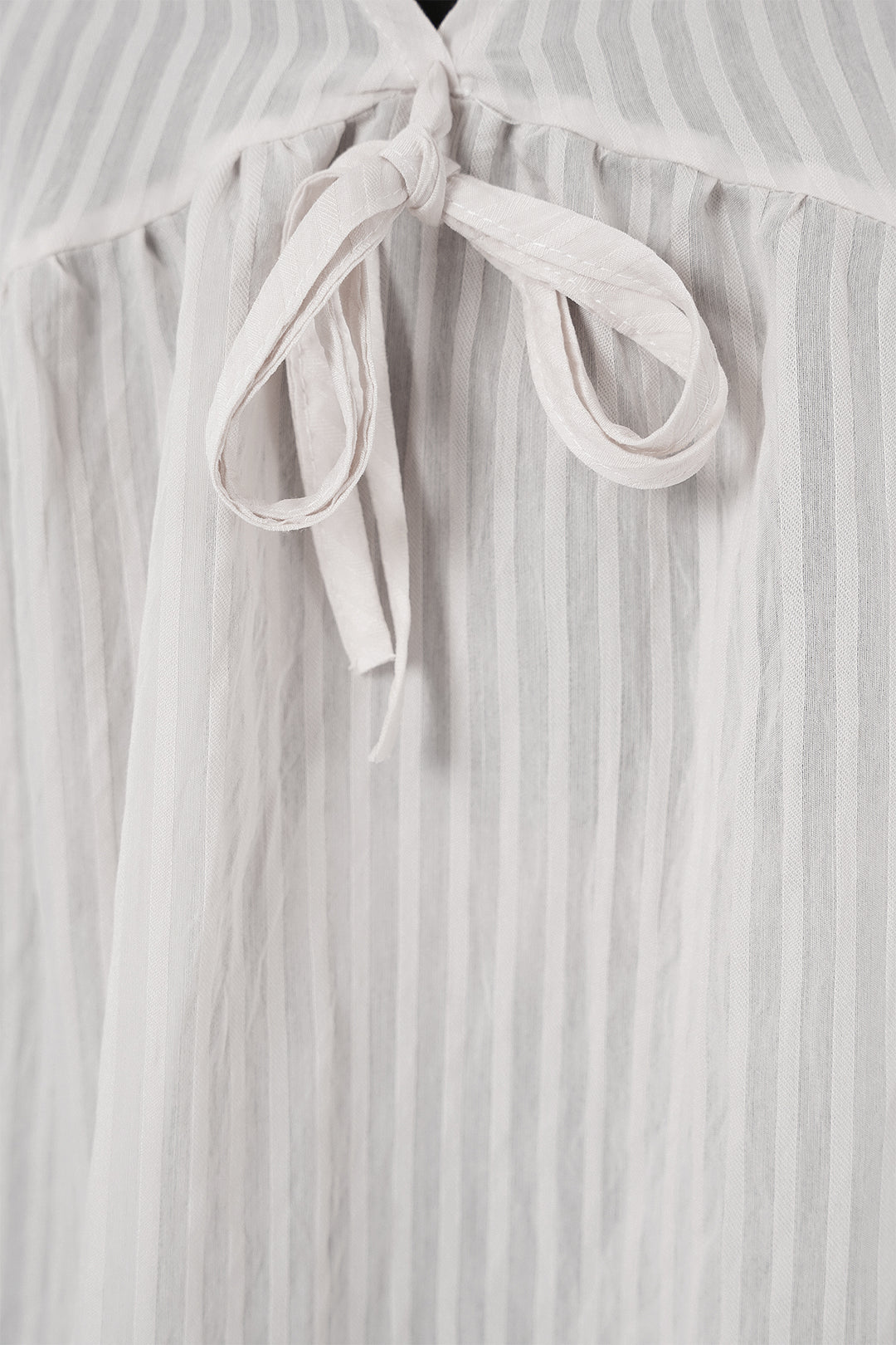 Bigdart Blouse à Manches Longues à Lacets pour Femme 946 - Blanc
