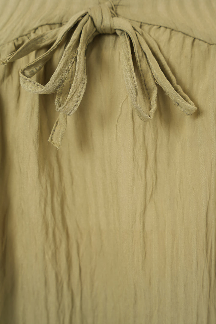 Bigdart Blouse à Manches Longues à Lacets pour Femme 946 - çağla