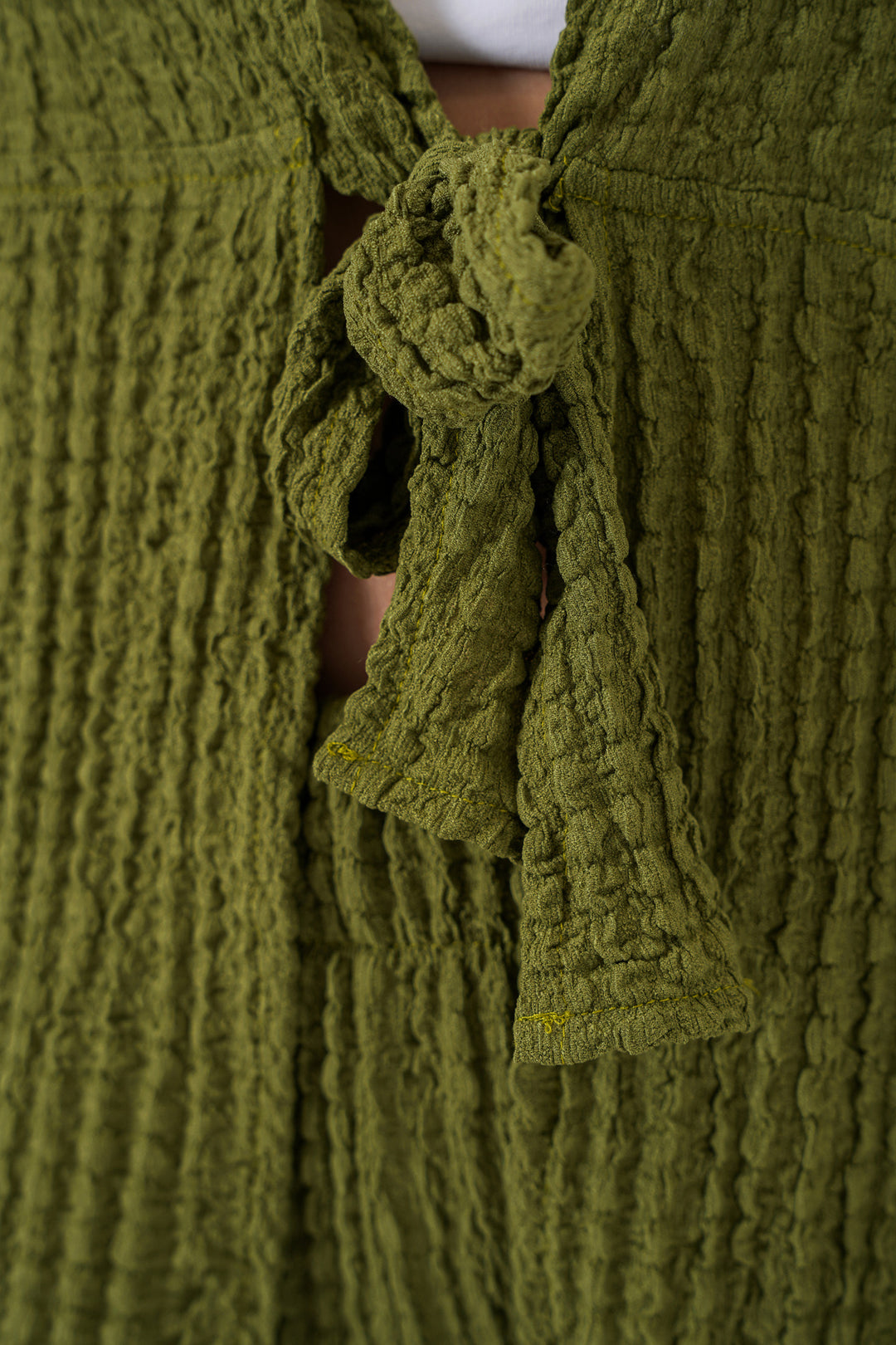 Bigdart Ensemble Tunique Pantalon en Tricot Femme 30052 - e.Vert