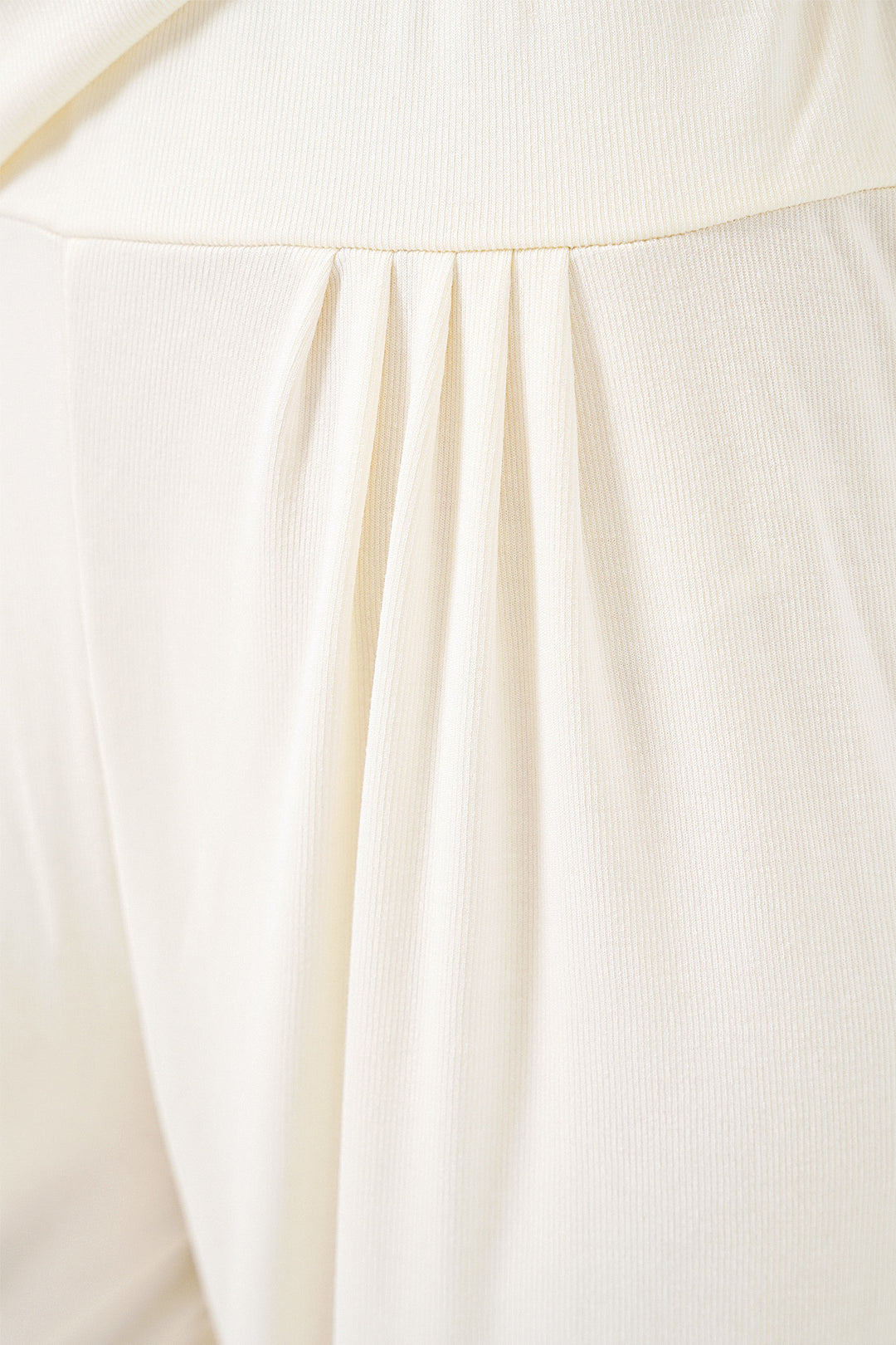 Bigdart Ensemble en tricot haut et pantalon femme 30085 - Blanc
