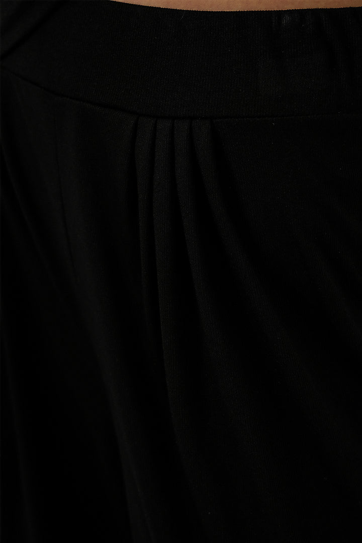 Bigdart Ensemble en tricot haut et pantalon femme 30085 - Noir