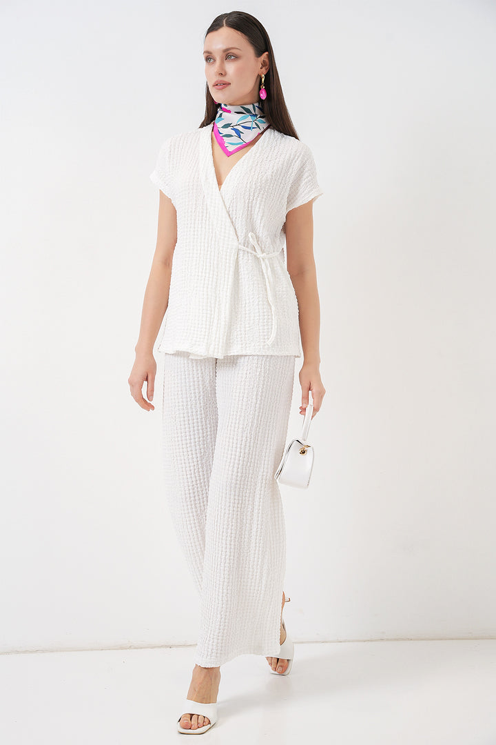Bigdart Ensemble tricot femme 30064 - Blanc