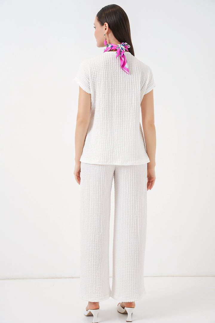 Bigdart Ensemble tricot femme 30064 - Blanc