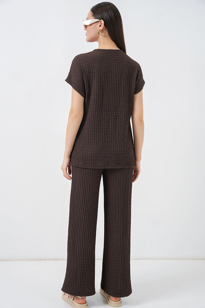 Bigdart Ensemble tricot femme 30064 - Marron
