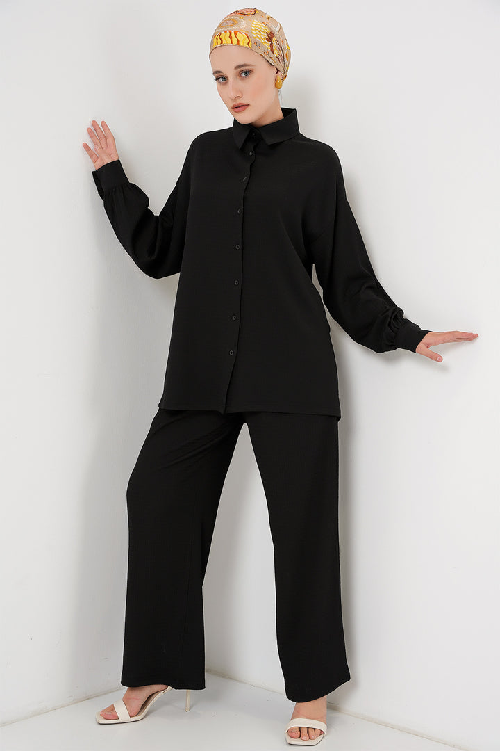Bigdart Ensemble Modeste Tricot Femme 6711 - Noir