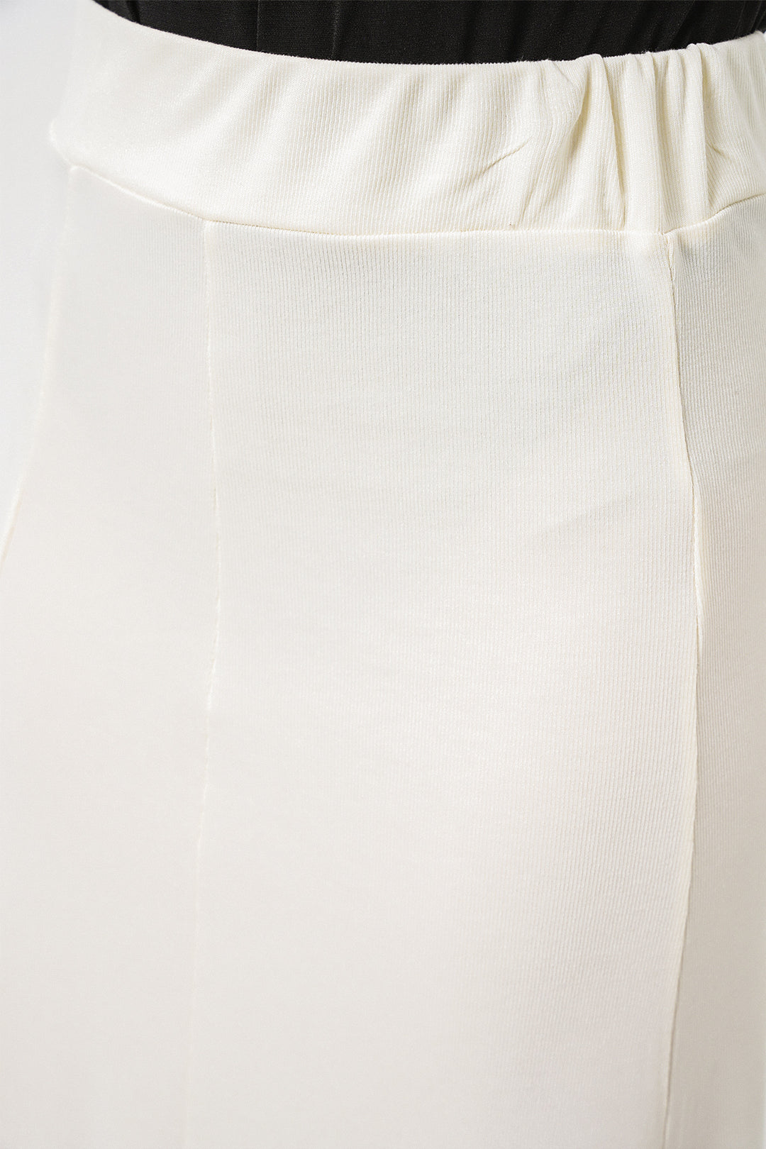 Bigdart Jupe longue en tricot pour femme 8073 - Écru