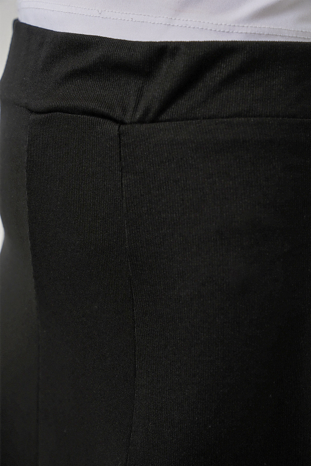 Bigdart Jupe longue en tricot femme 8073 - Noir