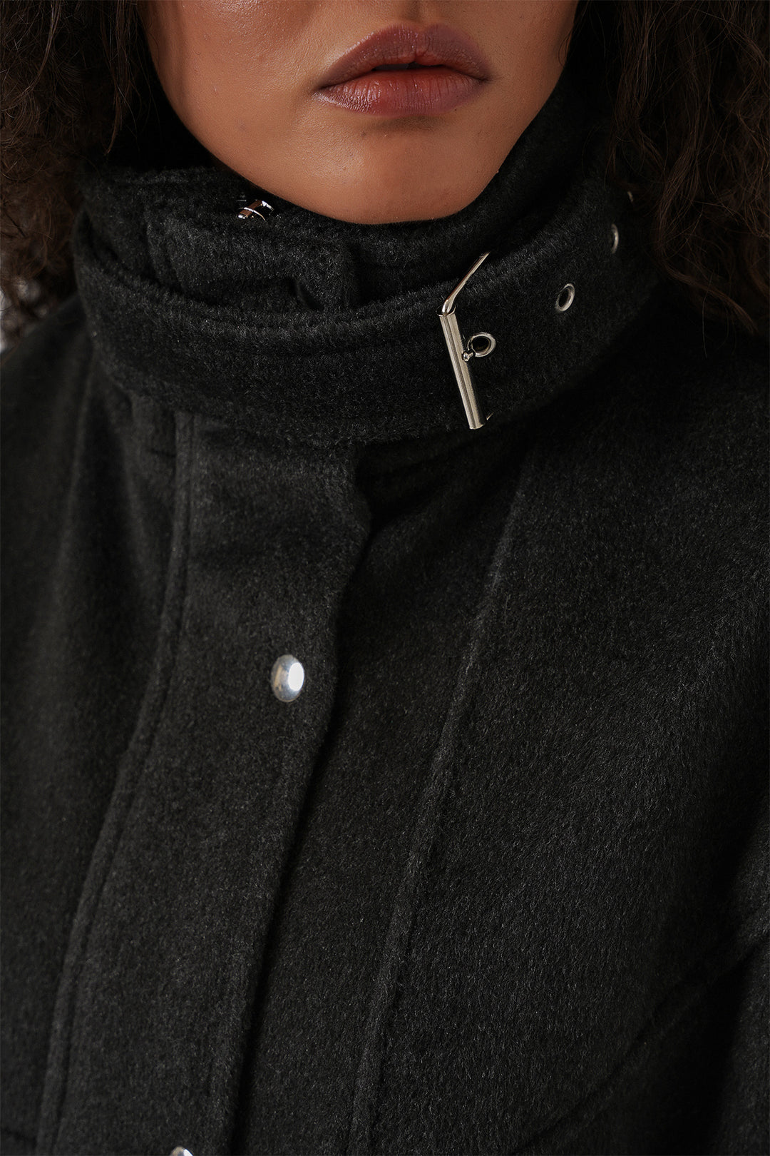 Bigdart Femme Veste Bomber Oversize 0729 - Anthracite