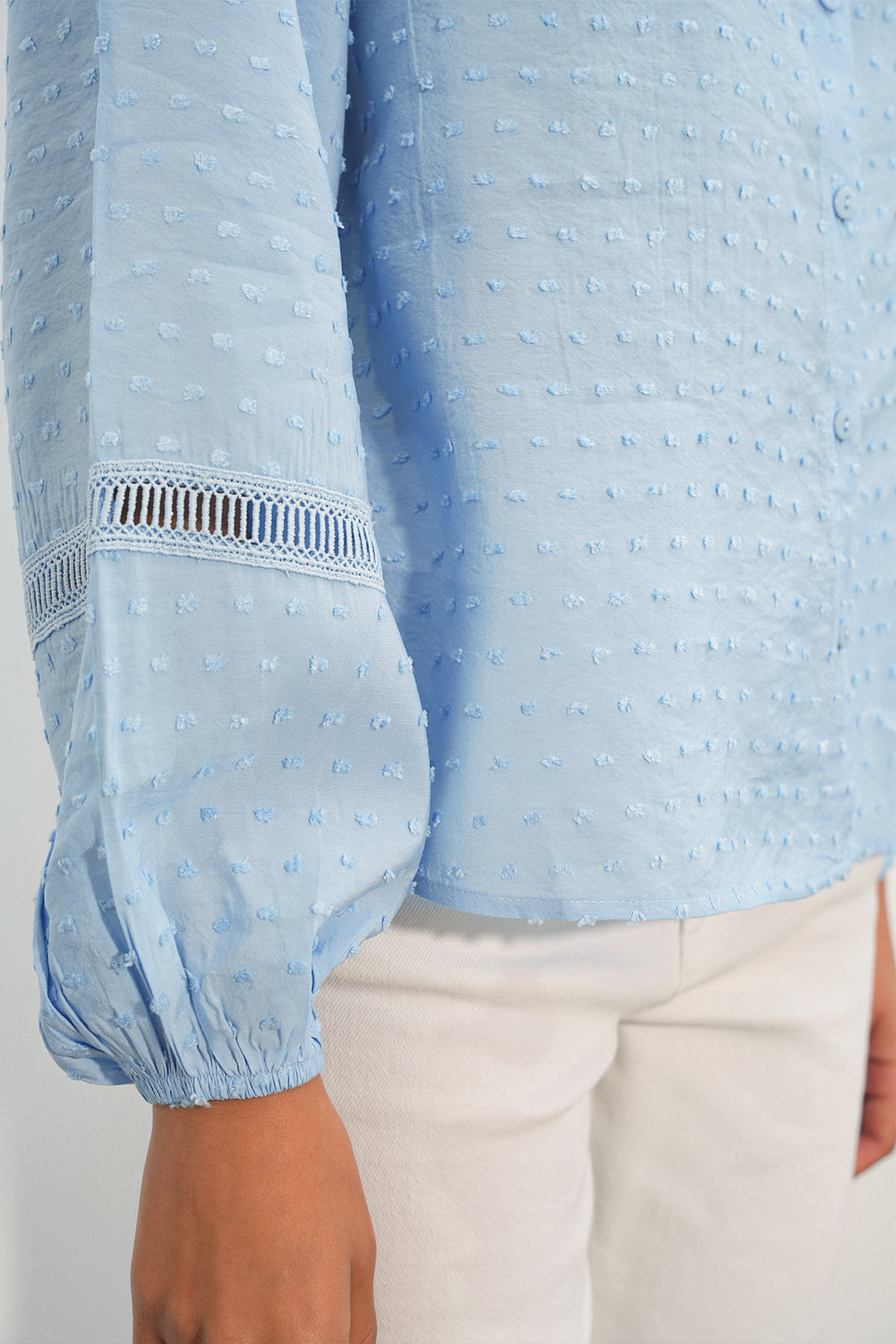 Bigdart Chemise oversize à motifs femme 20379 - Bleu