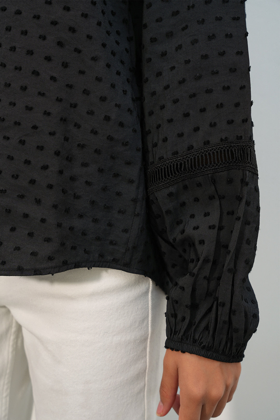 Bigdart Chemise oversize à motifs femme 20379 - Noir