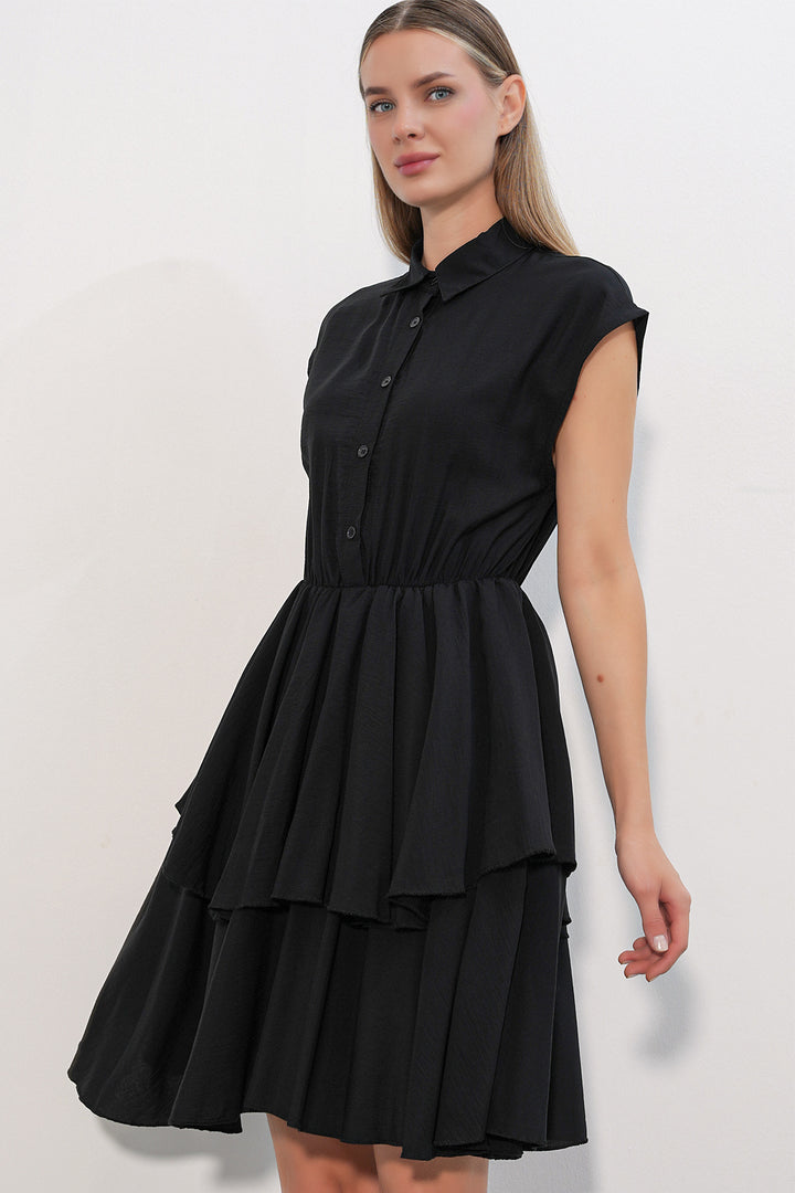 Bigdart Robe sans manches pour femme 2622 - Noir