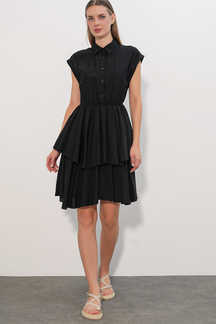 Bigdart Robe sans manches pour femme 2622 - Noir