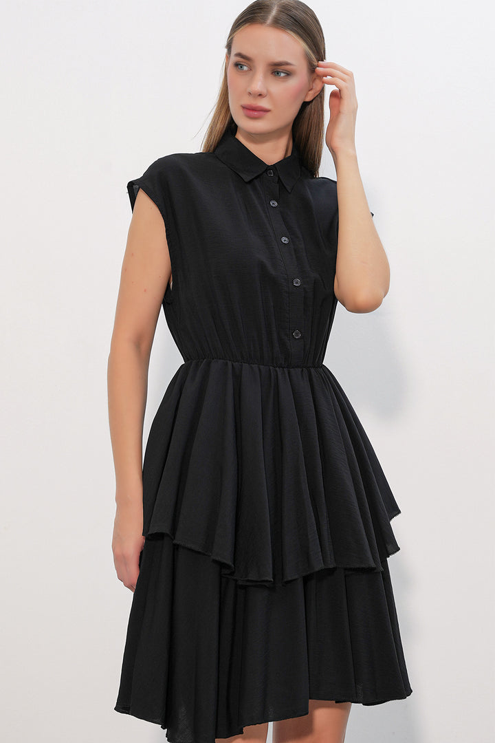 Bigdart Robe sans manches pour femme 2622 - Noir