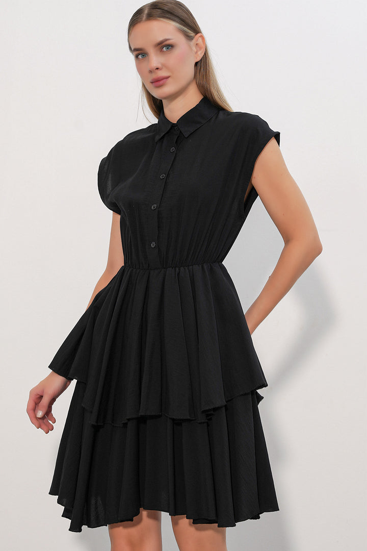 Bigdart Robe sans manches pour femme 2622 - Noir