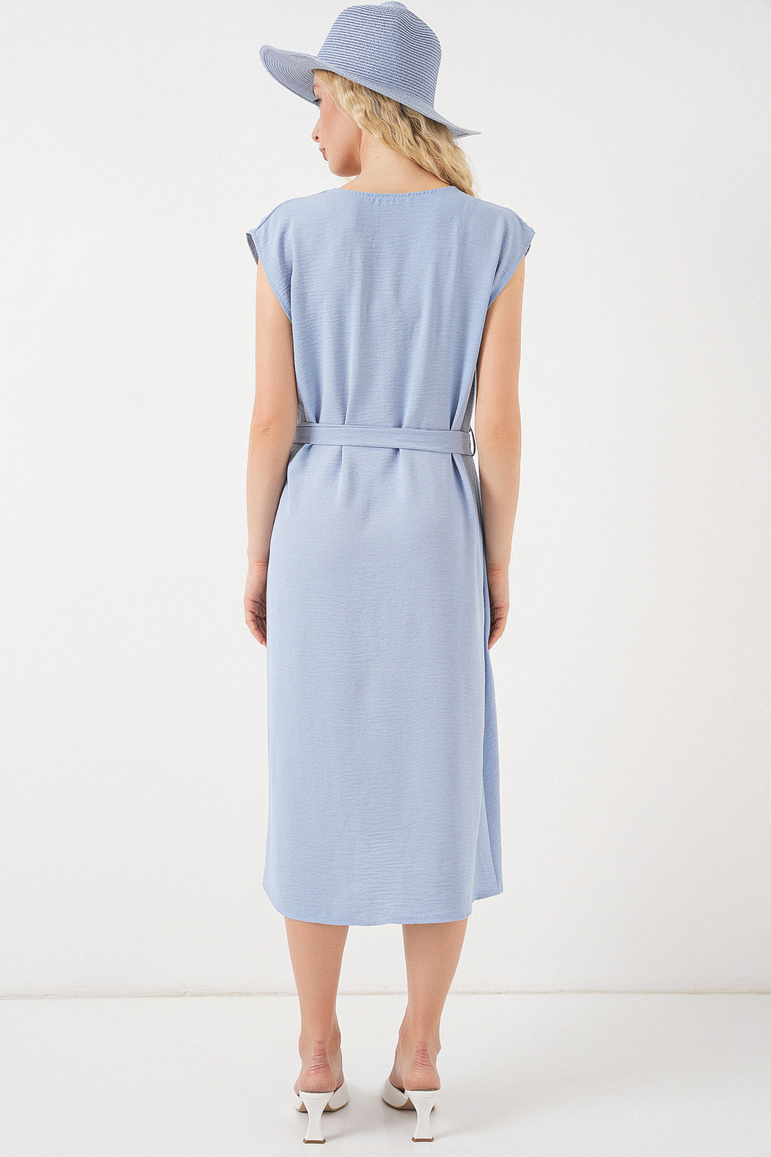 Bigdart Robe Ayrobin Femme Sans Manches 2568 - Bleu