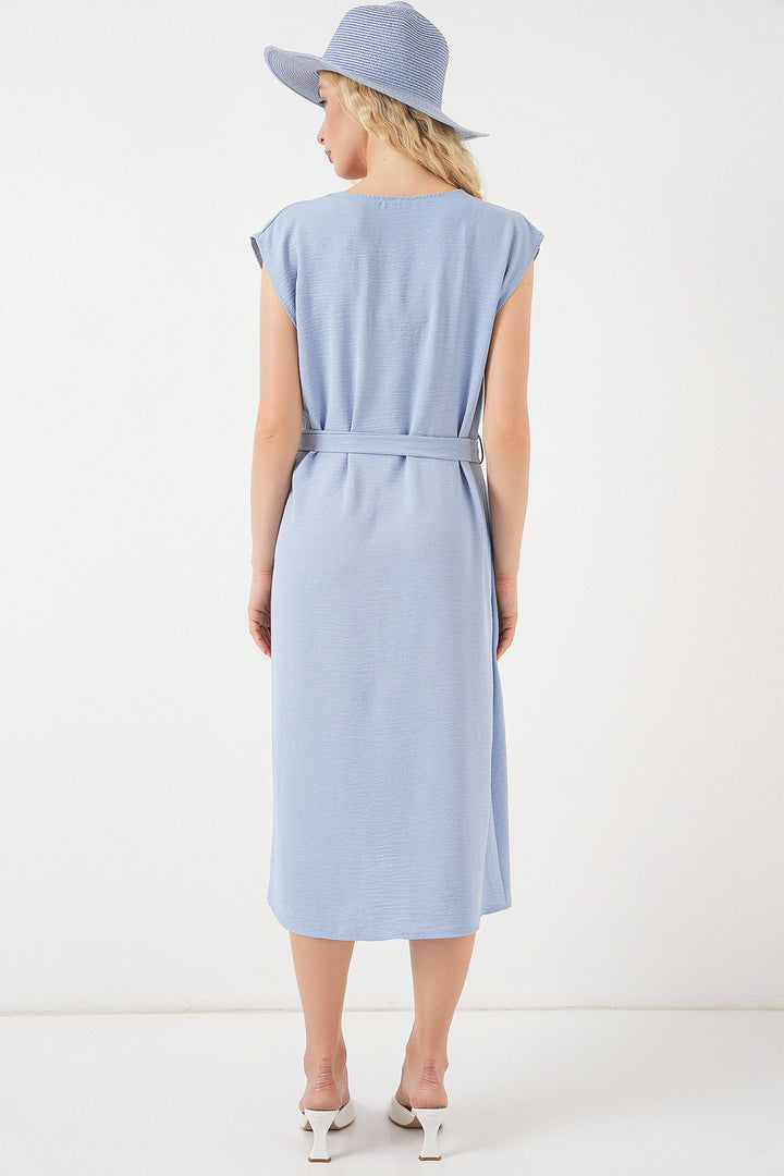 Bigdart Robe Ayrobin Femme Sans Manches 2568 - Bleu