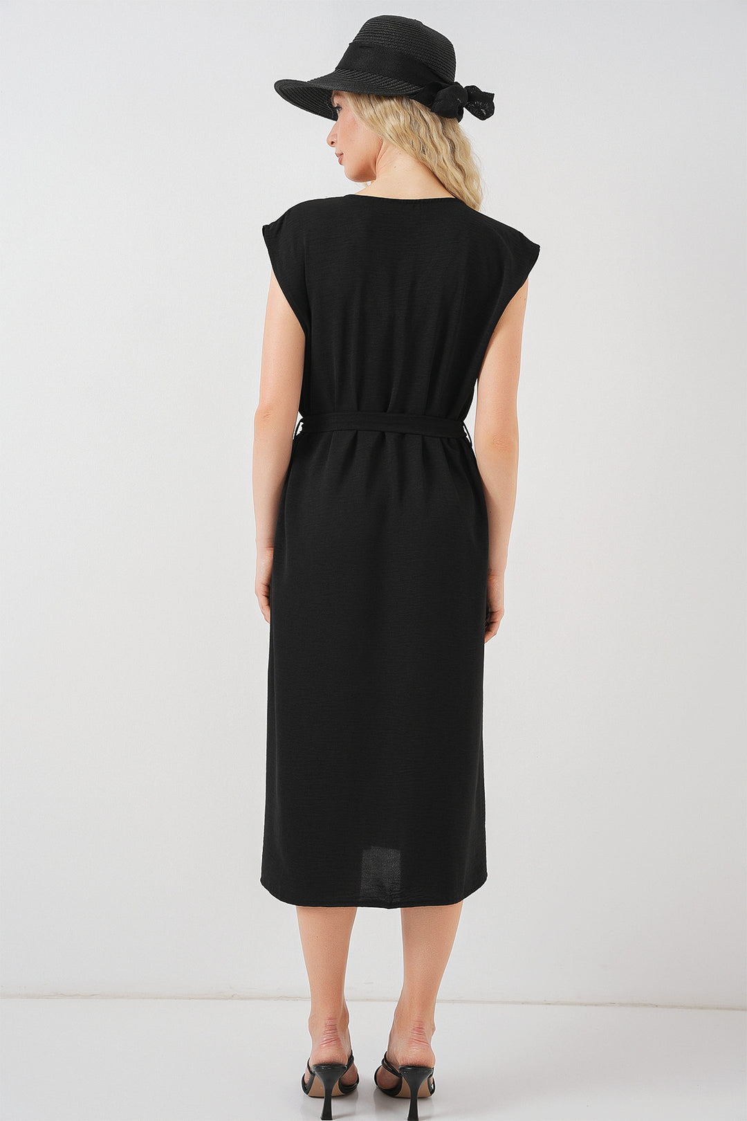 Bigdart Robe Ayrobin Femme Sans Manches 2568 - Noir