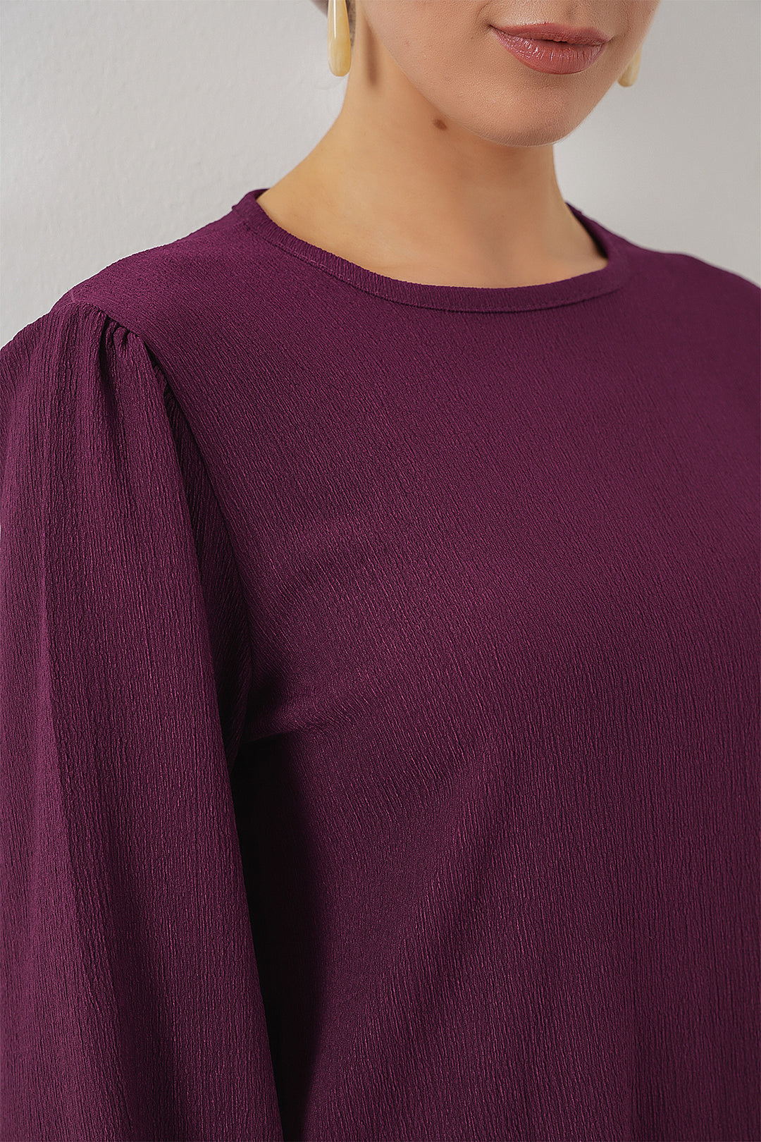Bigdart Ensemble haut et bas en tunique pour femme 6663 - Violet