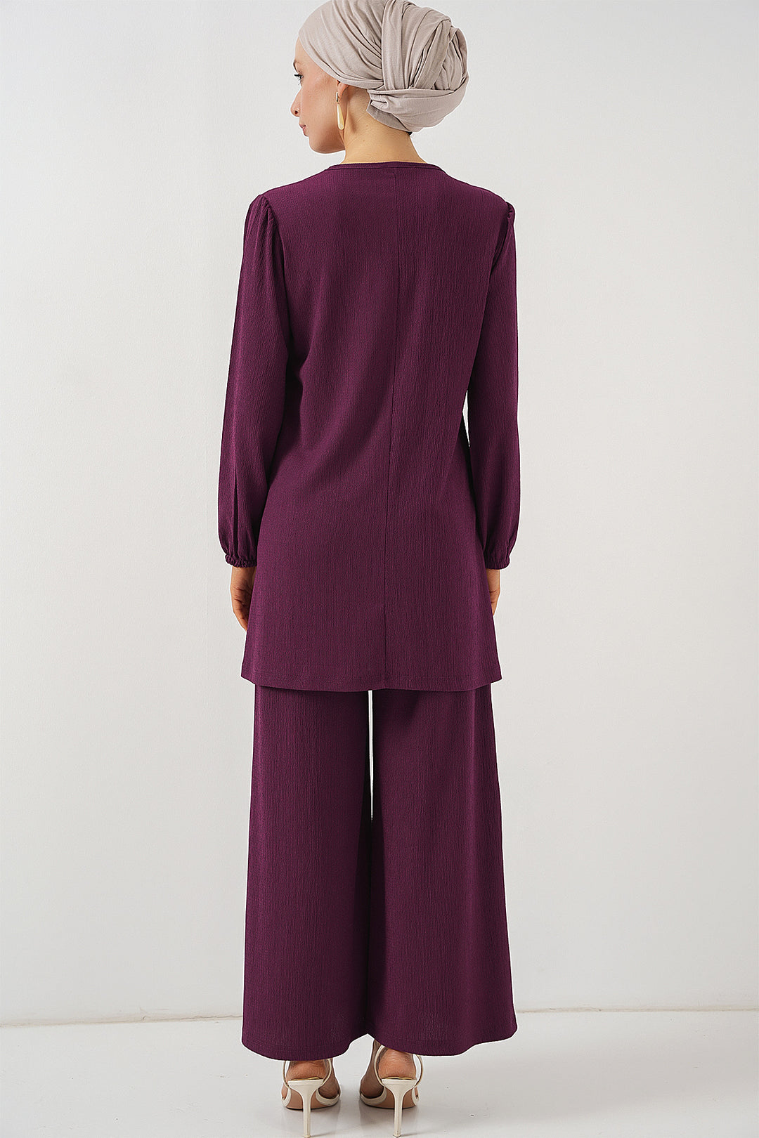 Bigdart Ensemble haut et bas en tunique pour femme 6663 - Violet