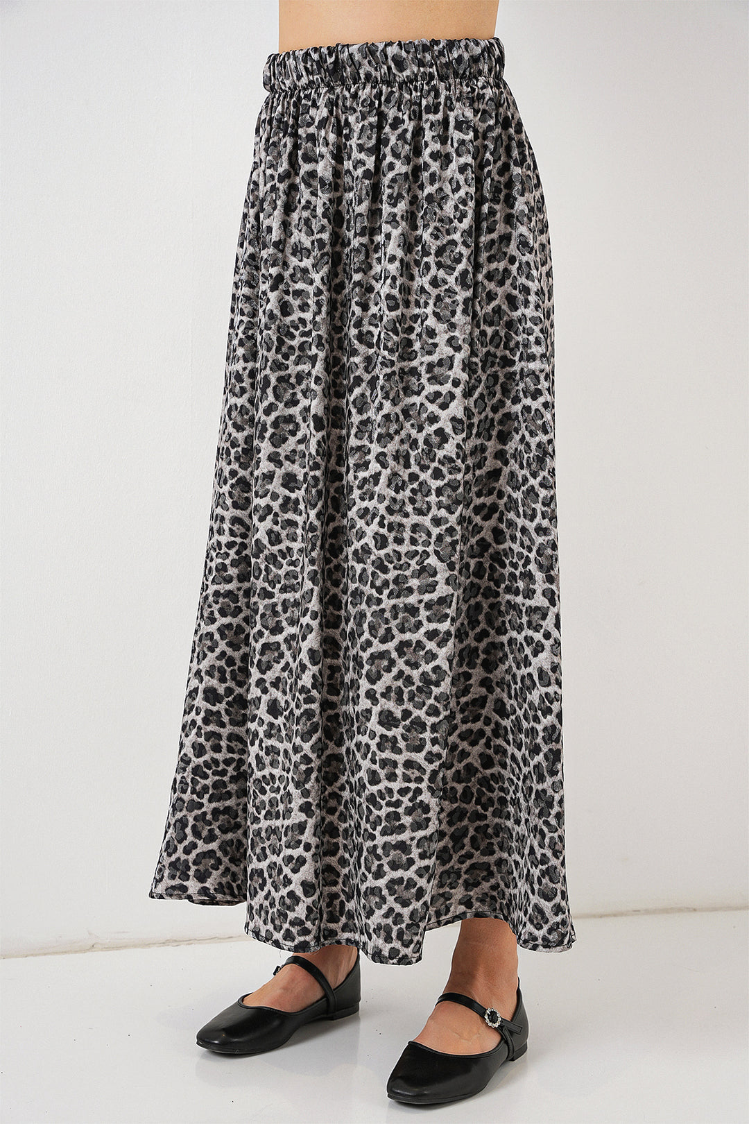 Bigdart Jupe longue en ayrobin pour femmes 8050 - Anthracite