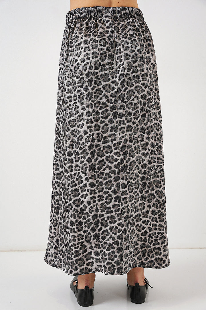 Bigdart Jupe longue en ayrobin pour femmes 8050 - Anthracite