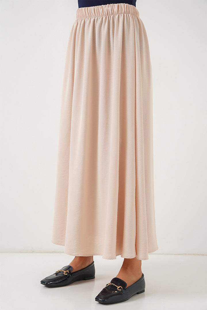 Bigdart Jupe longue en ayrobin pour femmes 8050 - Beige