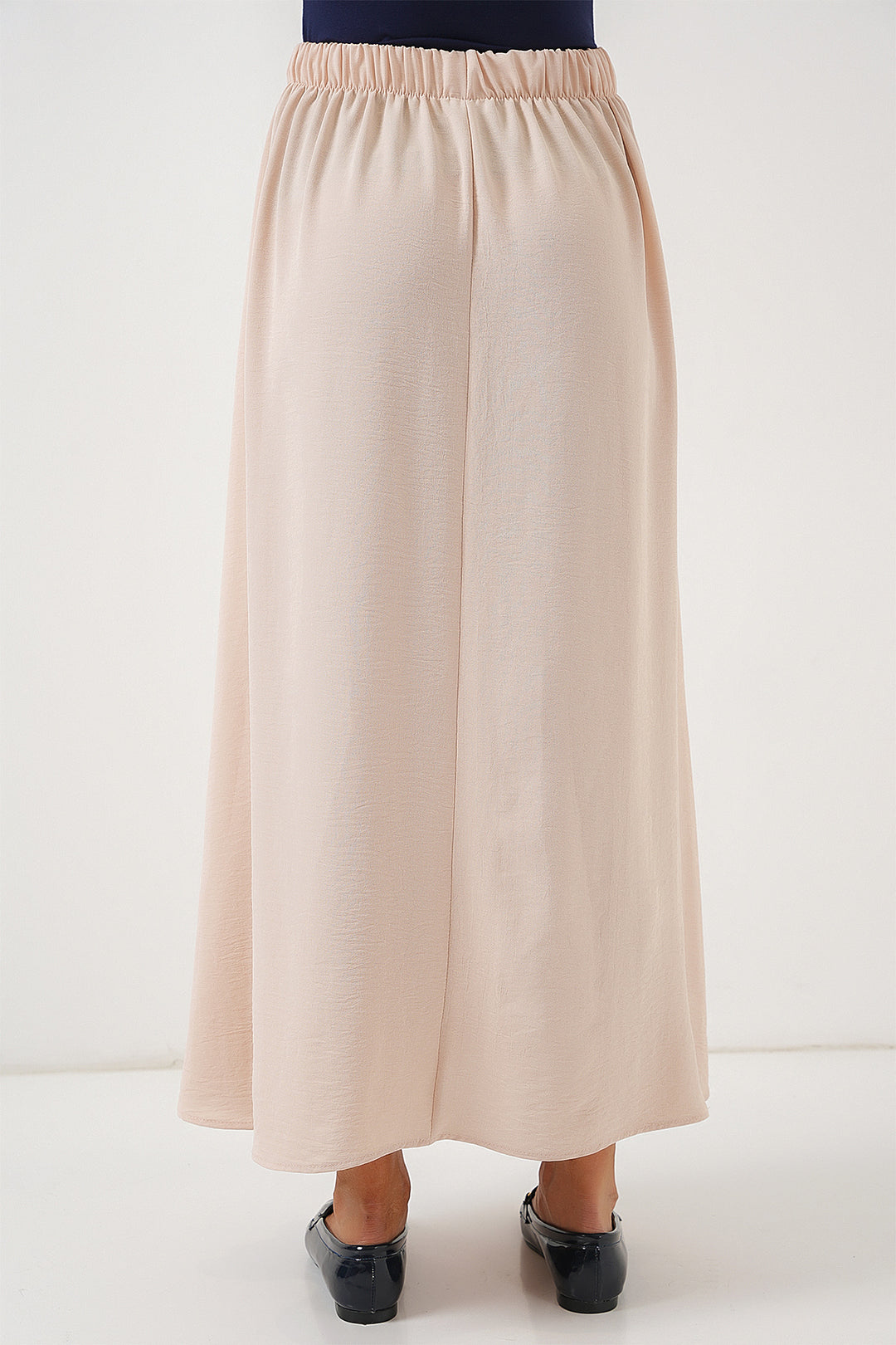 Bigdart Jupe longue en ayrobin pour femmes 8050 - Beige
