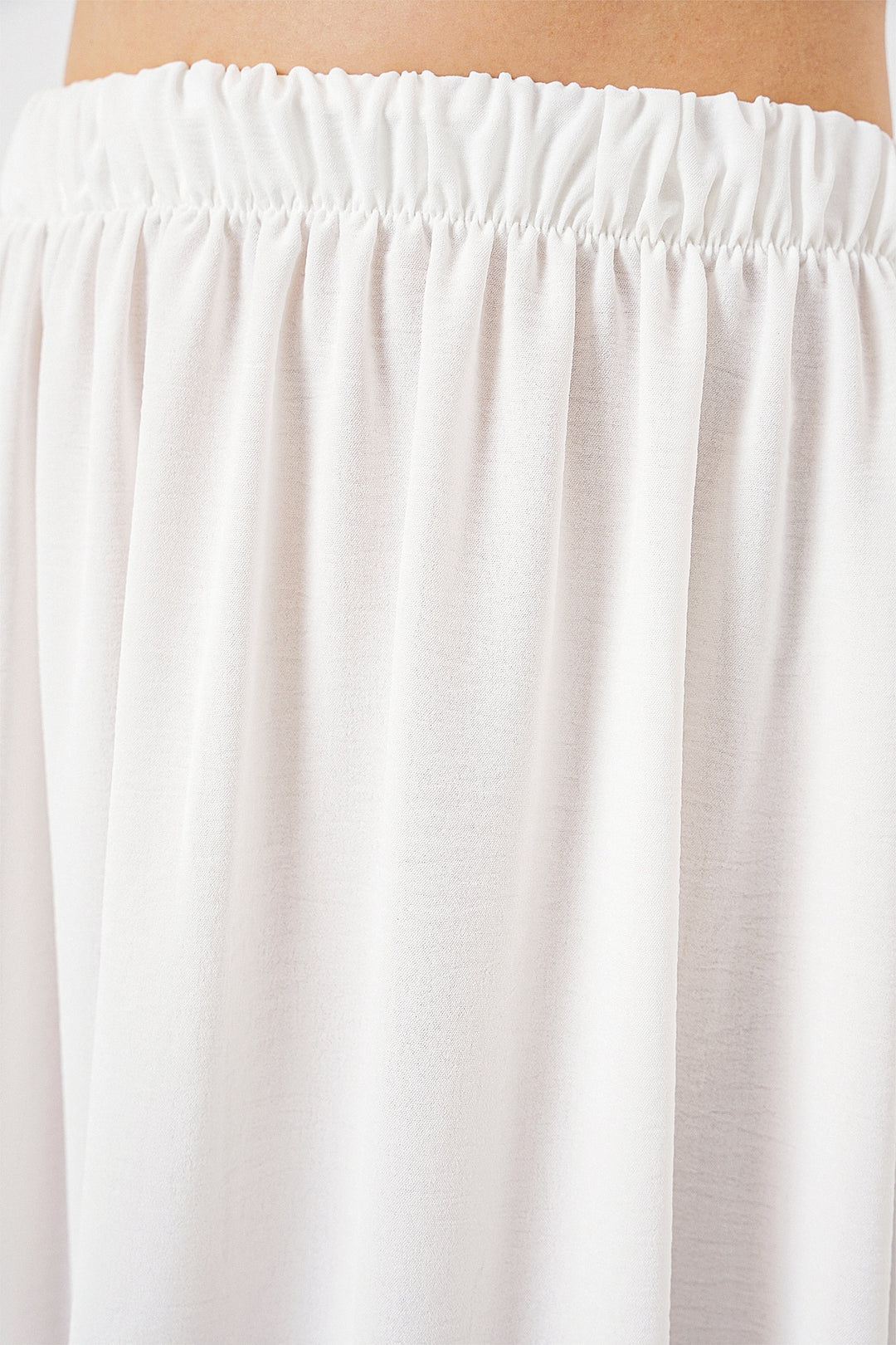 Bigdart Jupe longue en ayrobin pour femmes 8050 - Blanc