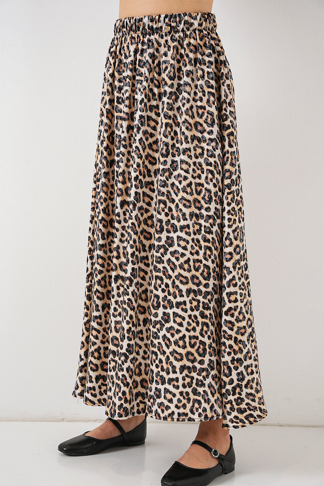 Bigdart Jupe longue en ayrobin pour femmes 8050 - Marron chocolat