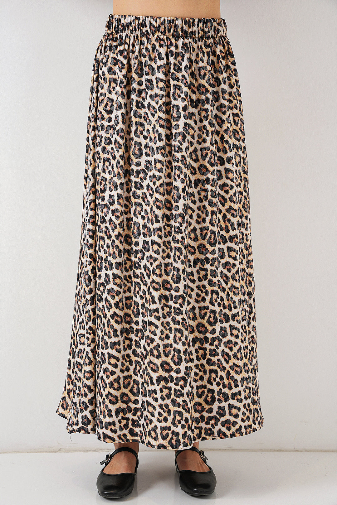 Bigdart Jupe longue en ayrobin pour femmes 8050 - Marron chocolat