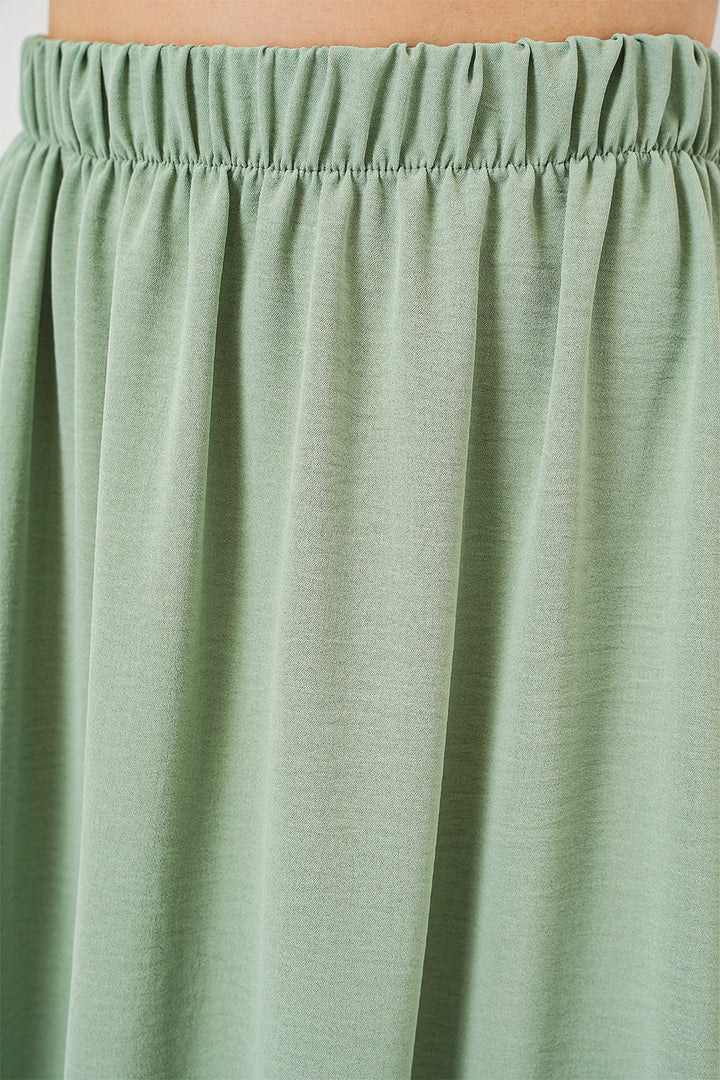 Bigdart Jupe longue en ayrobin pour femmes 8050 - Vert d'eau