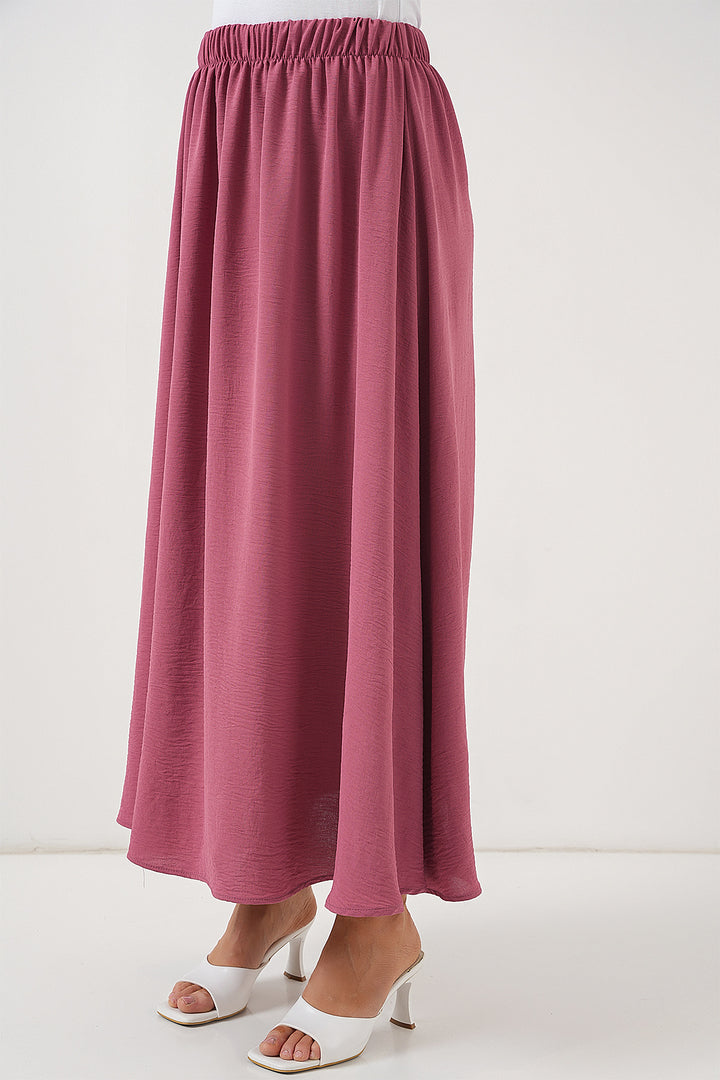 Bigdart Jupe longue en ayrobin pour femmes 8050 - Rose thé
