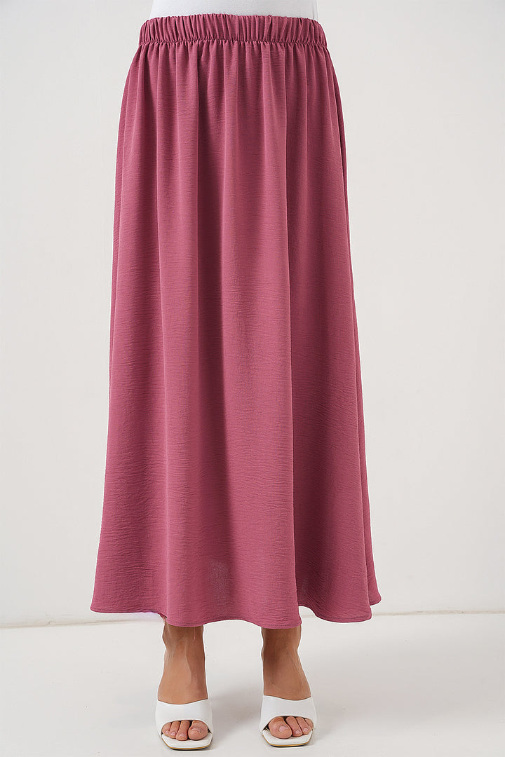 Bigdart Jupe longue en ayrobin pour femmes 8050 - Rose thé