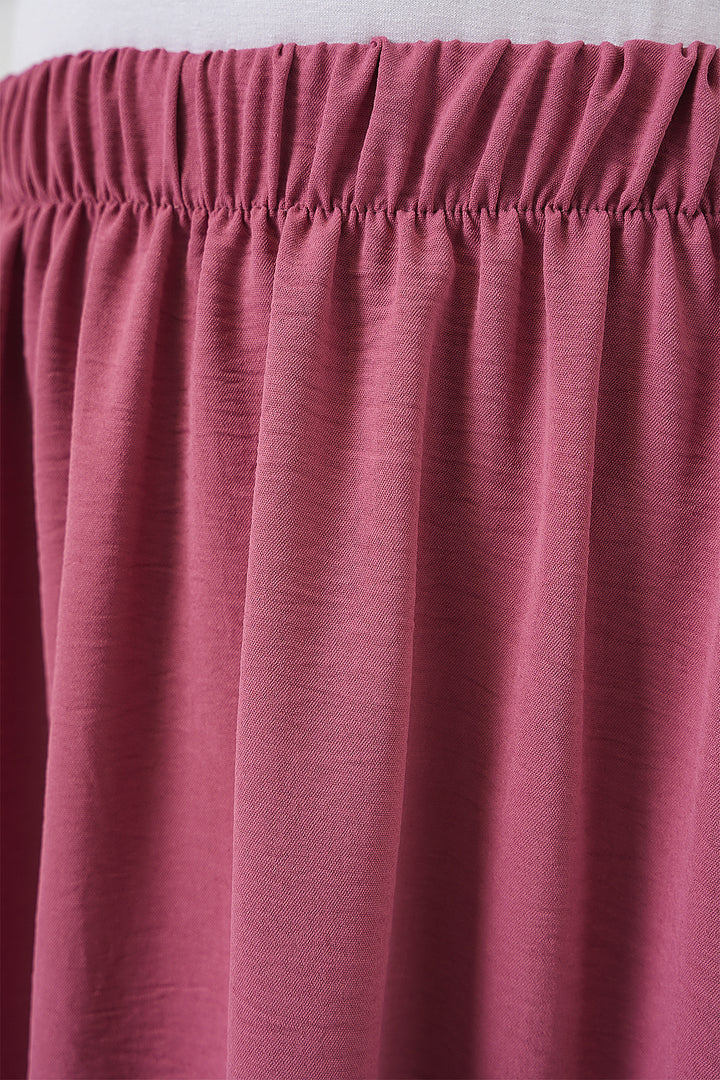 Bigdart Jupe longue en ayrobin pour femmes 8050 - Rose thé