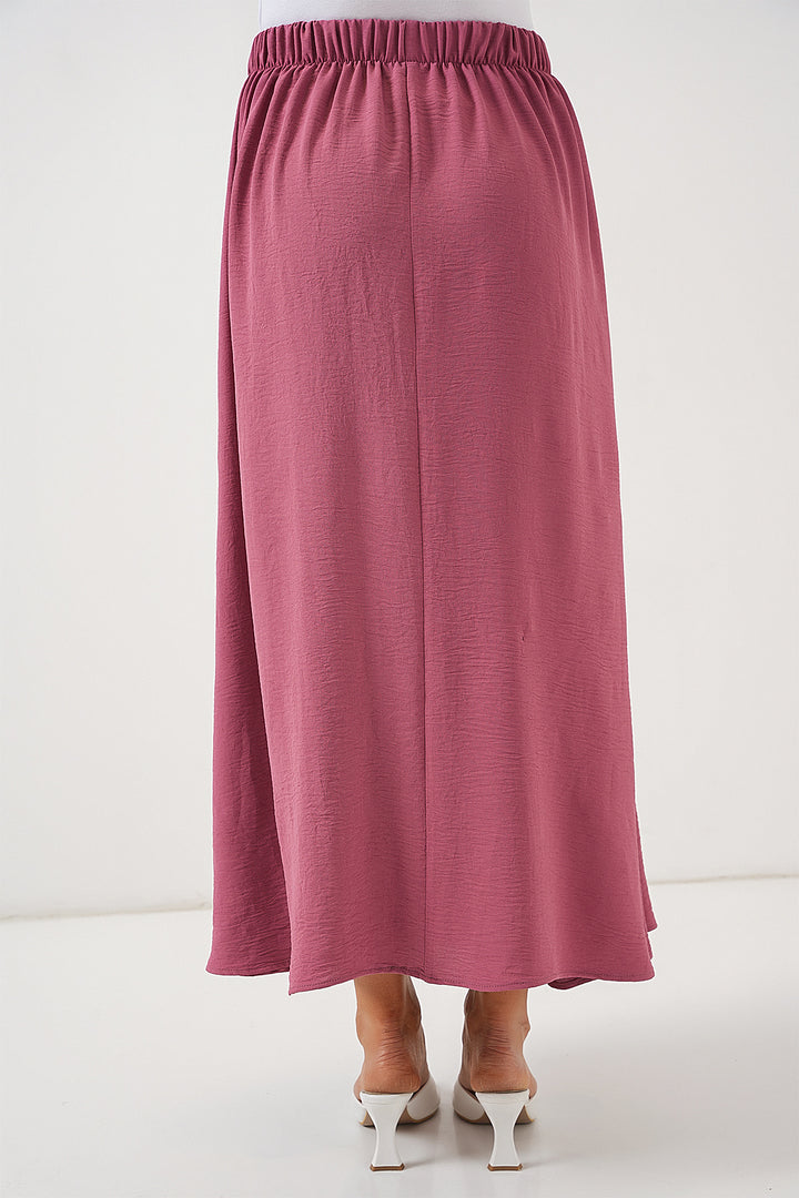 Bigdart Jupe longue en ayrobin pour femmes 8050 - Rose thé