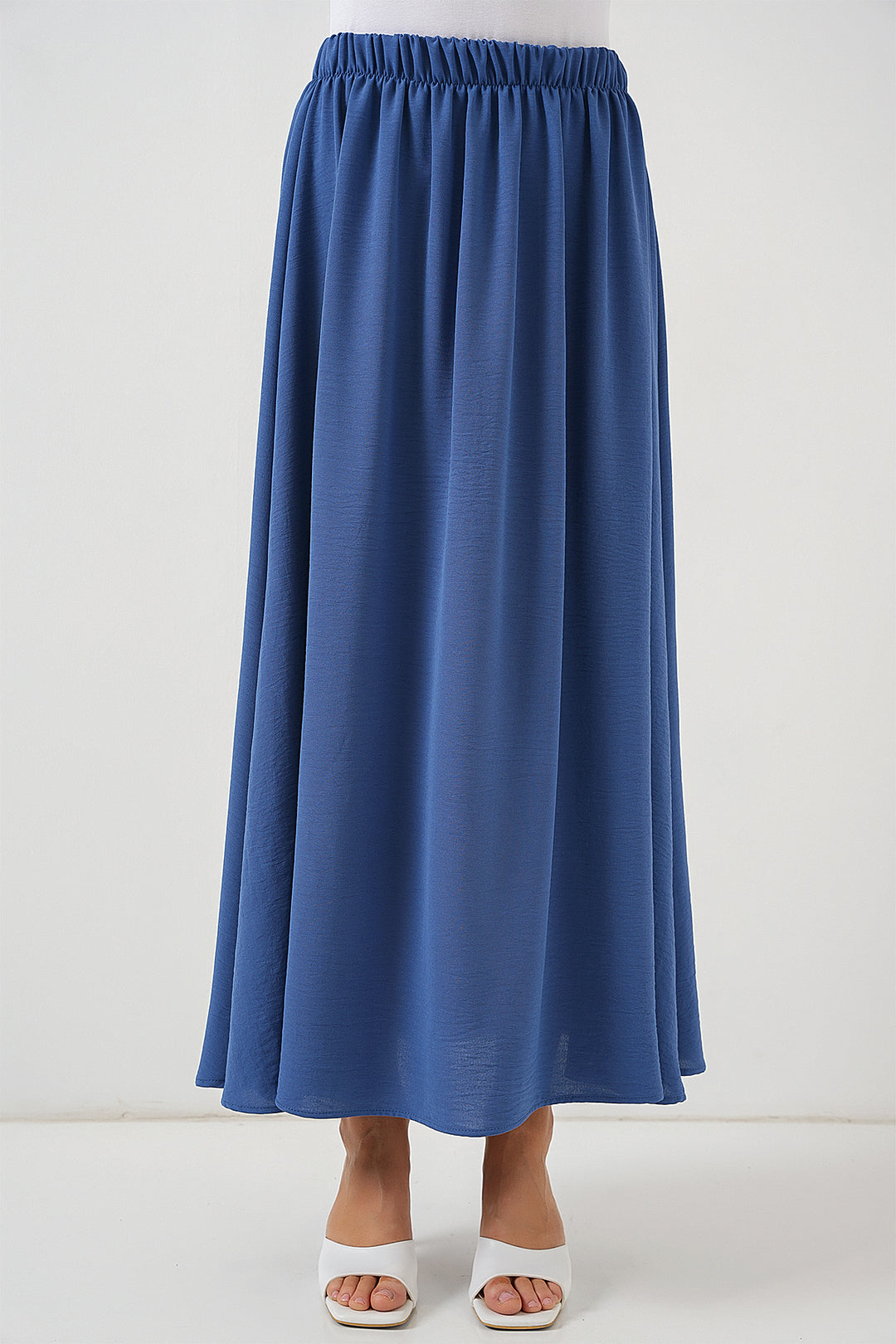 Bigdart Jupe Longue en Ayrobin pour Femme 8050 - Indigo