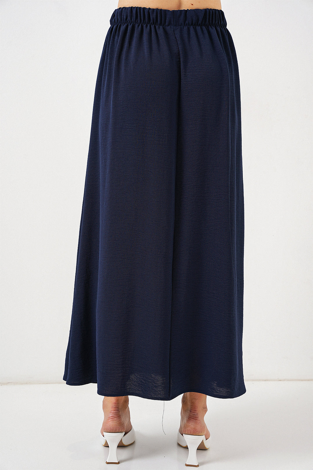 Bigdart Jupe longue en ayrobin pour femme 8050 - Bleu marine
