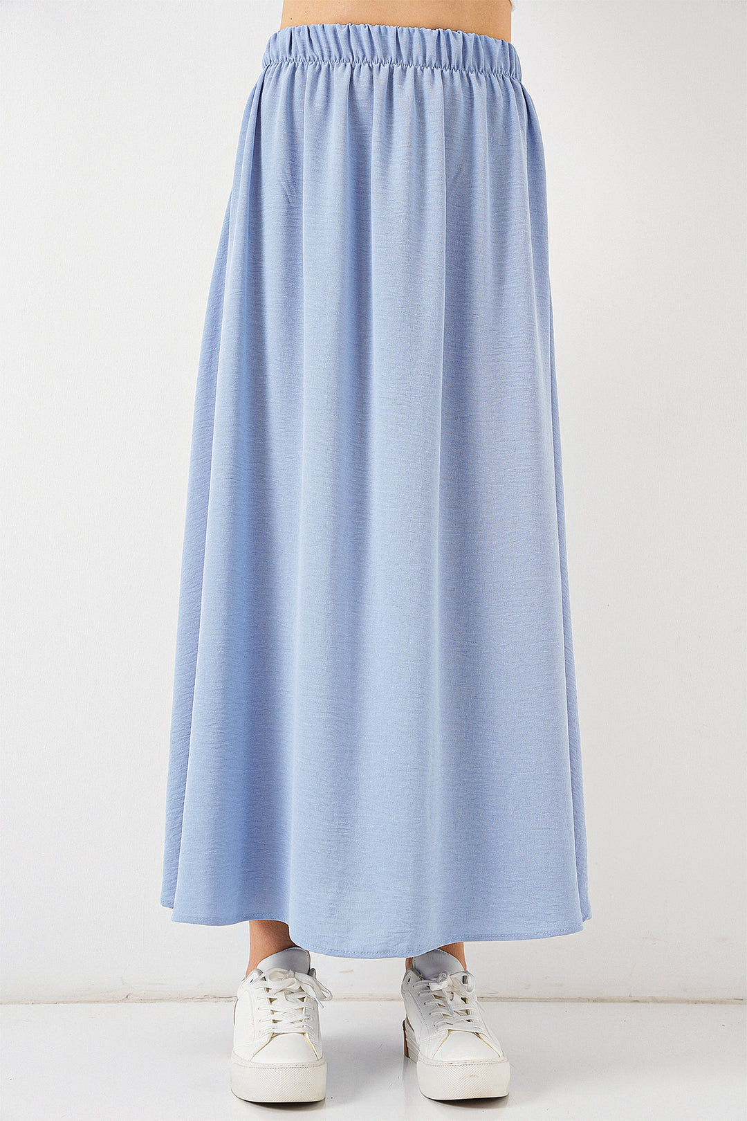 Bigdart Jupe longue en ayrobin pour femmes 8050 - Bleu